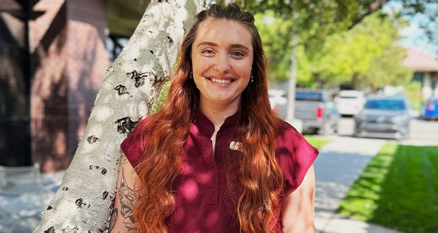 Jade Grimes, veterinary team member at Peak Pet Urgent Care in Reno, NV